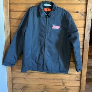 Men's Navy Zip-Up Jacket